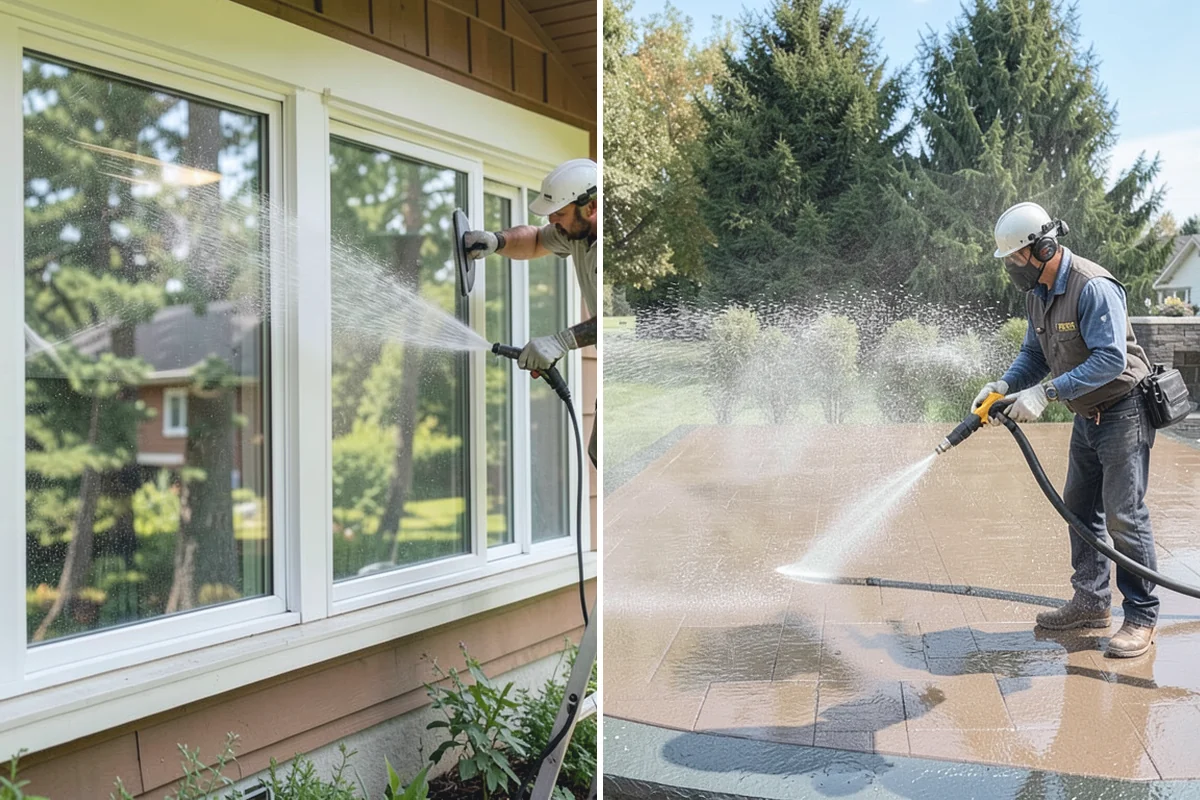 Food Truck Cleaning in Woodinville, King County, WA - Cover vents and prep openings before cleaning