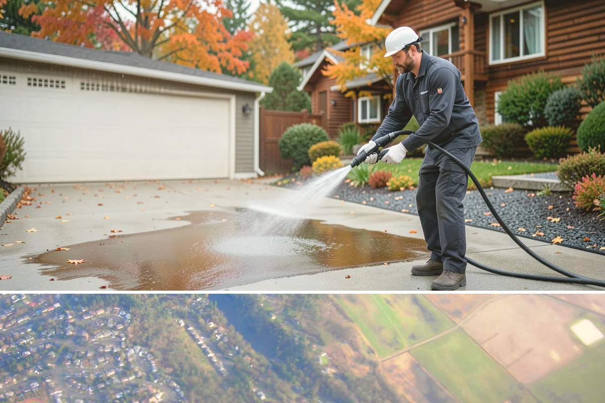 Foundation Cleaning in Algona, King County, WA - Late spring or summer is ideal so the foundation dries fully after clearing the mud and moss of winter.