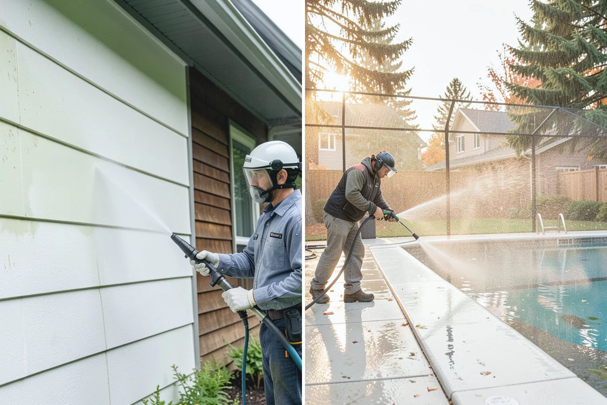 Foundation Cleaning in Beaux Arts Village, King County, WA - Inspect foundation type and note any cracks or damage