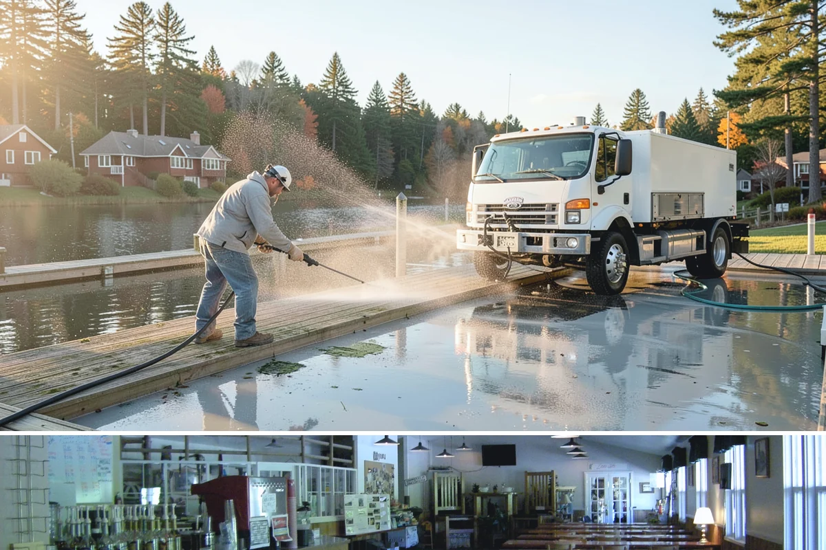 Foundation Cleaning in Black Diamond, King County, WA - Late spring or summer is ideal so the foundation dries fully after clearing the mud and moss of winter.
