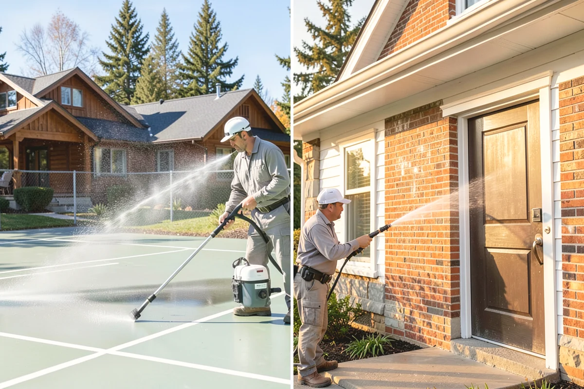Foundation Cleaning in Burlington, Skagit County, WA - Inspect foundation type and note any cracks or damage