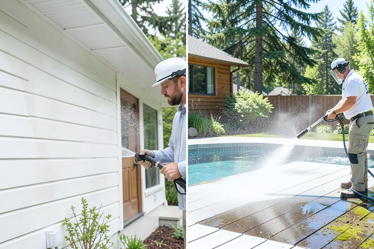 Foundation Cleaning in Des Moines, King County, WA - Inspect foundation type and note any cracks or damage