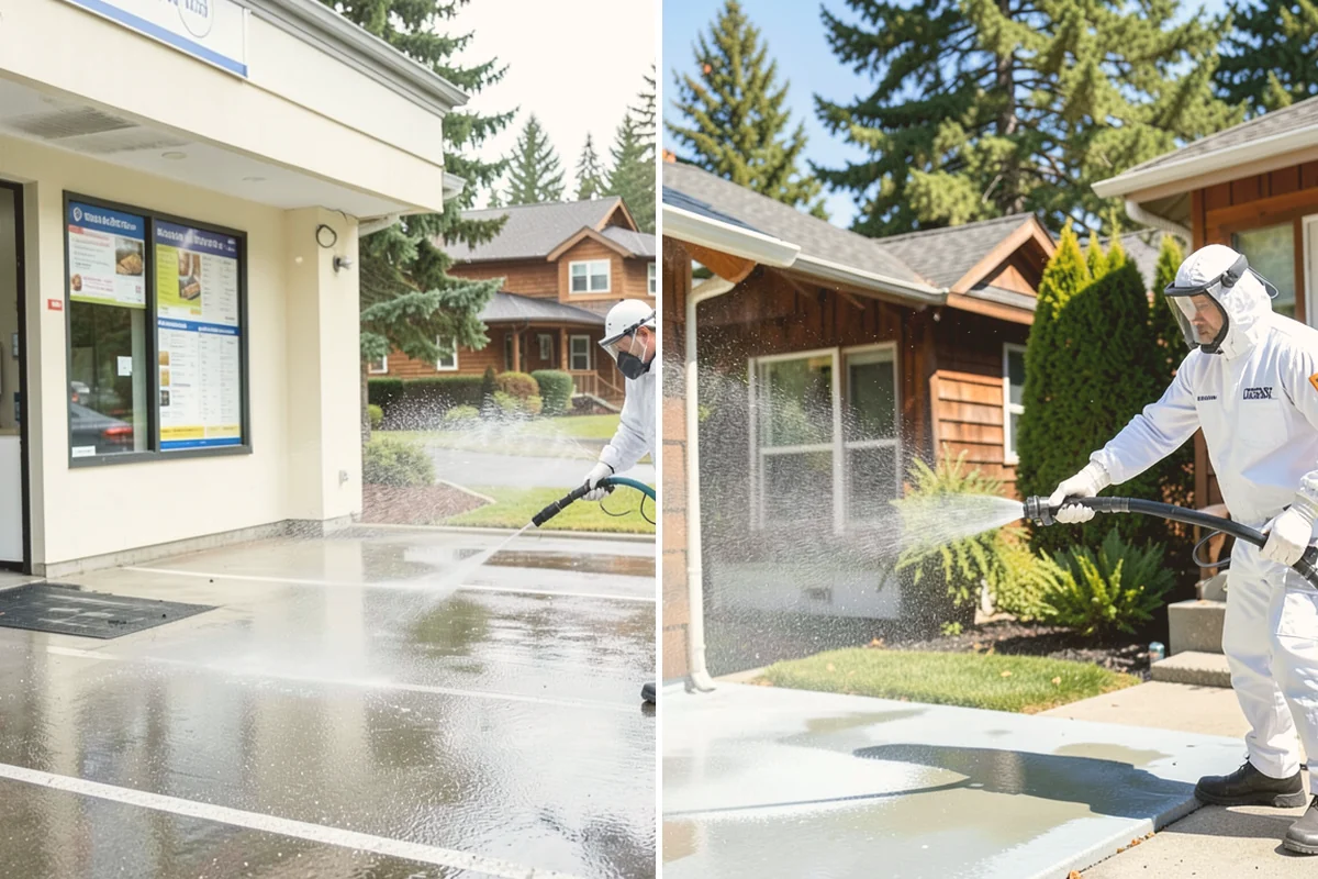 Foundation Cleaning in Eatonville, Pierce County, WA - Inspect foundation type and note any cracks or damage