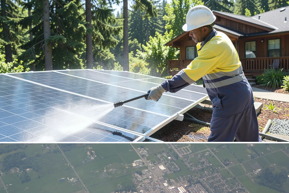 Foundation Cleaning in Enumclaw, King County, WA - Late spring or summer is ideal so the foundation dries fully after clearing the mud and moss of winter.