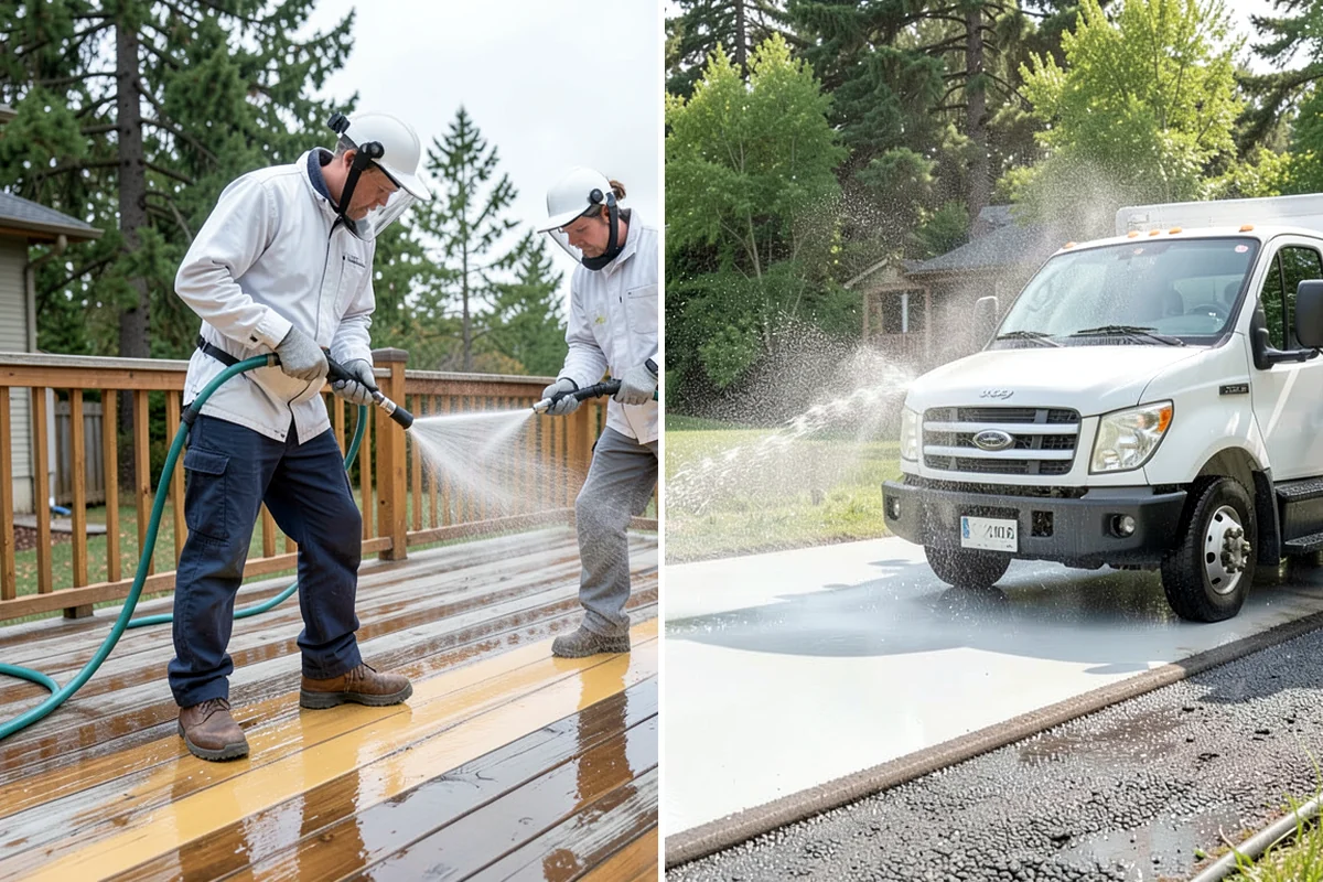 Foundation Cleaning in Federal Way, King County, WA - Inspect foundation type and note any cracks or damage