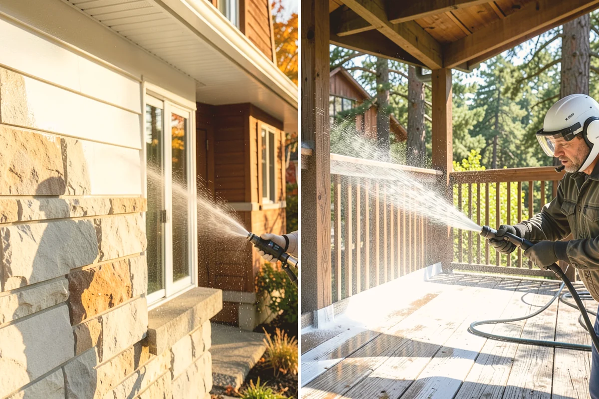 Foundation Cleaning in Fife, Pierce County, WA - Inspect foundation type and note any cracks or damage