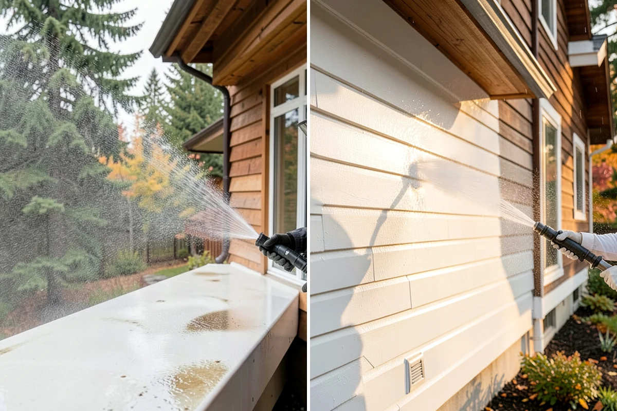 Foundation Cleaning in Gig Harbor, Pierce County, WA - Inspect foundation type and note any cracks or damage