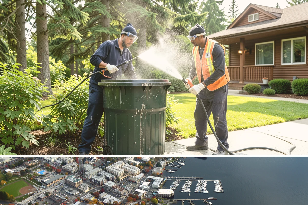 Foundation Cleaning in Kirkland, King County, WA - Late spring or summer is ideal so the foundation dries fully after clearing the mud and moss of winter.