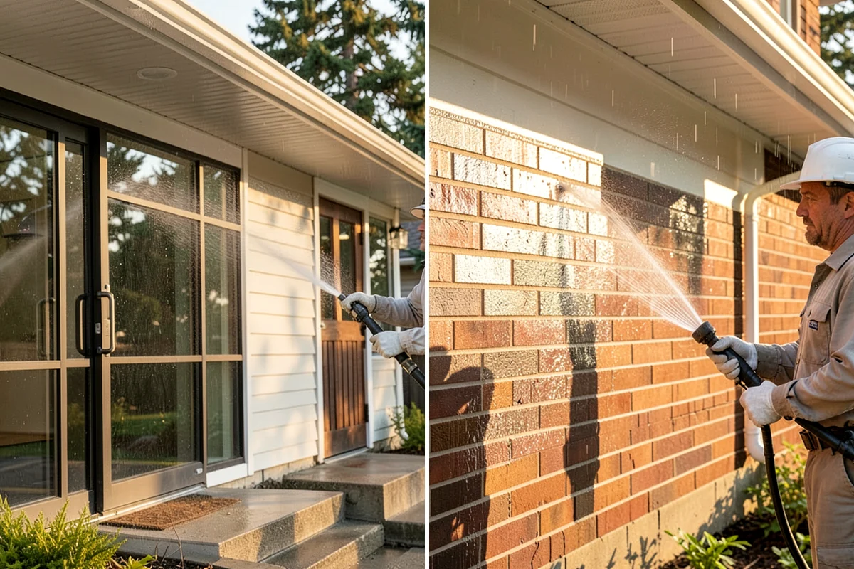 Foundation Cleaning in Lakewood, Pierce County, WA - Inspect foundation type and note any cracks or damage