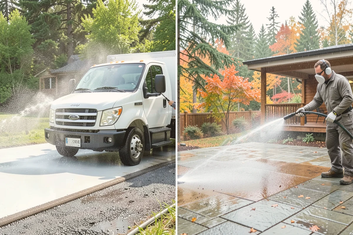 Foundation Cleaning in Langley, Island County, WA - Inspect foundation type and note any cracks or damage