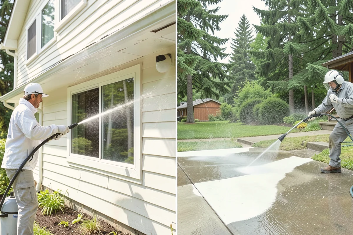 Foundation Cleaning in Lynnwood, Snohomish County, WA - Inspect foundation type and note any cracks or damage