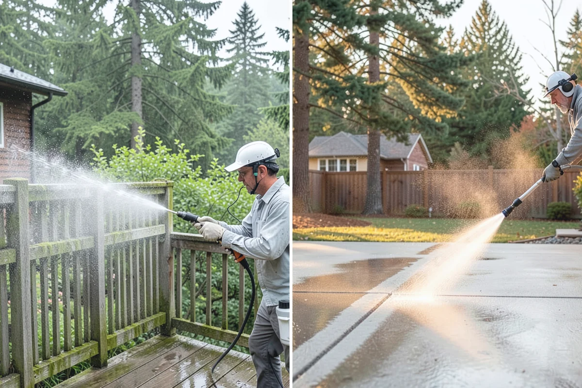 Foundation Cleaning in Marysville, Snohomish County, WA - Inspect foundation type and note any cracks or damage