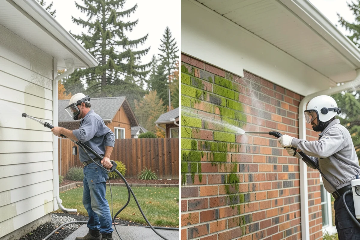 Foundation Cleaning in Mountlake Terrace, Snohomish County, WA - Inspect foundation type and note any cracks or damage