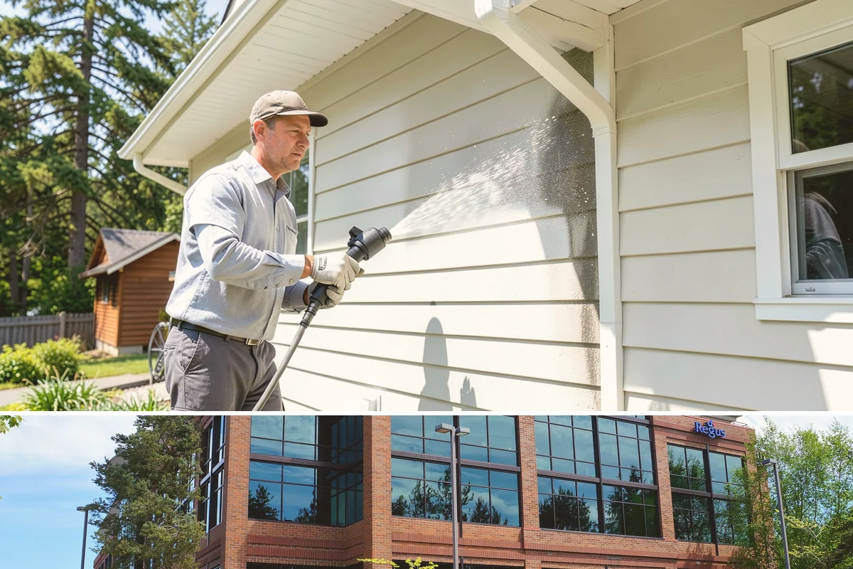 Foundation Cleaning in Mountlake Terrace, Snohomish County, WA - Late spring or summer is ideal so the foundation dries fully after clearing the mud and moss of winter.