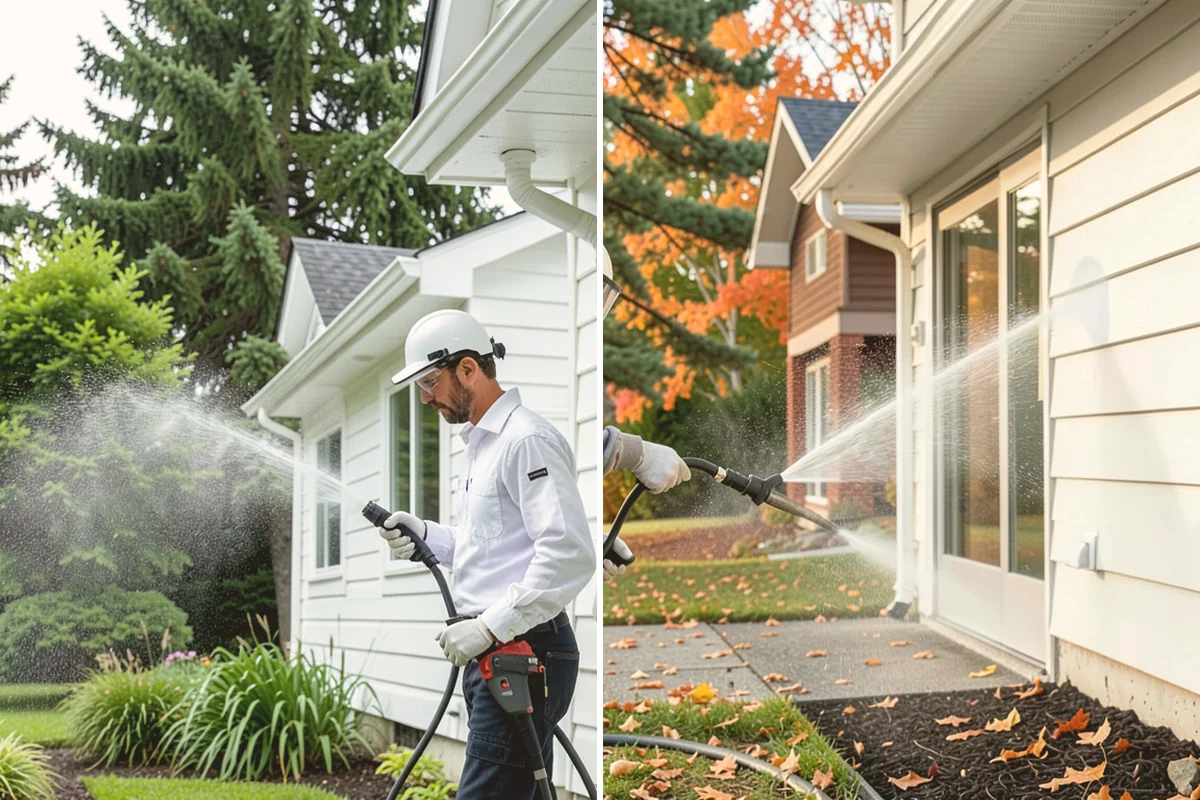 Foundation Cleaning in Newcastle, King County, WA - Inspect foundation type and note any cracks or damage
