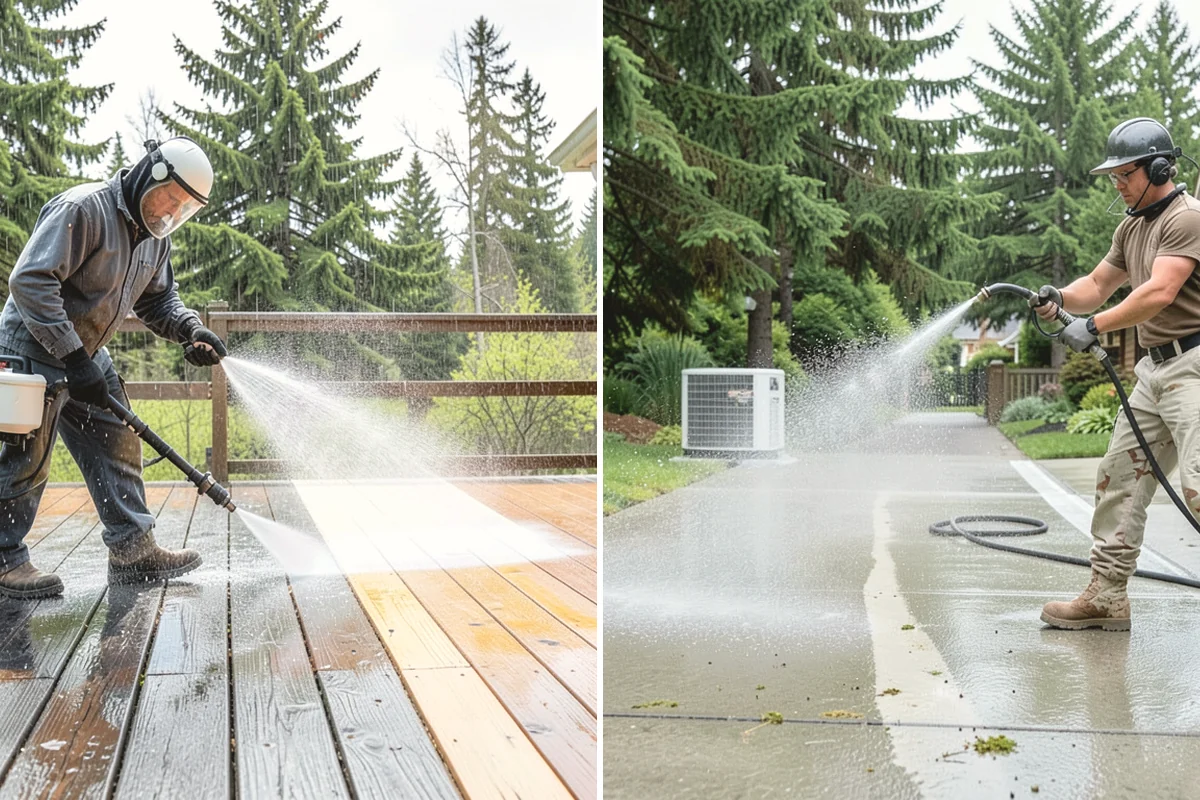 Foundation Cleaning in North Bend, King County, WA - Inspect foundation type and note any cracks or damage