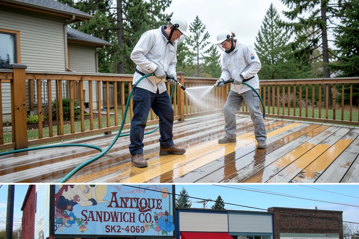 Foundation Cleaning in Ruston, Pierce County, WA - Late spring or summer is ideal so the foundation dries fully after clearing the mud and moss of winter.