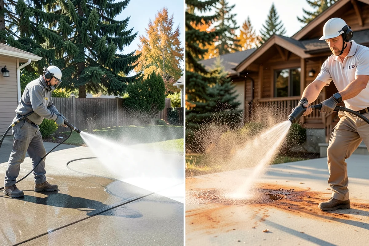 Foundation Cleaning in Shoreline, King County, WA - Inspect foundation type and note any cracks or damage