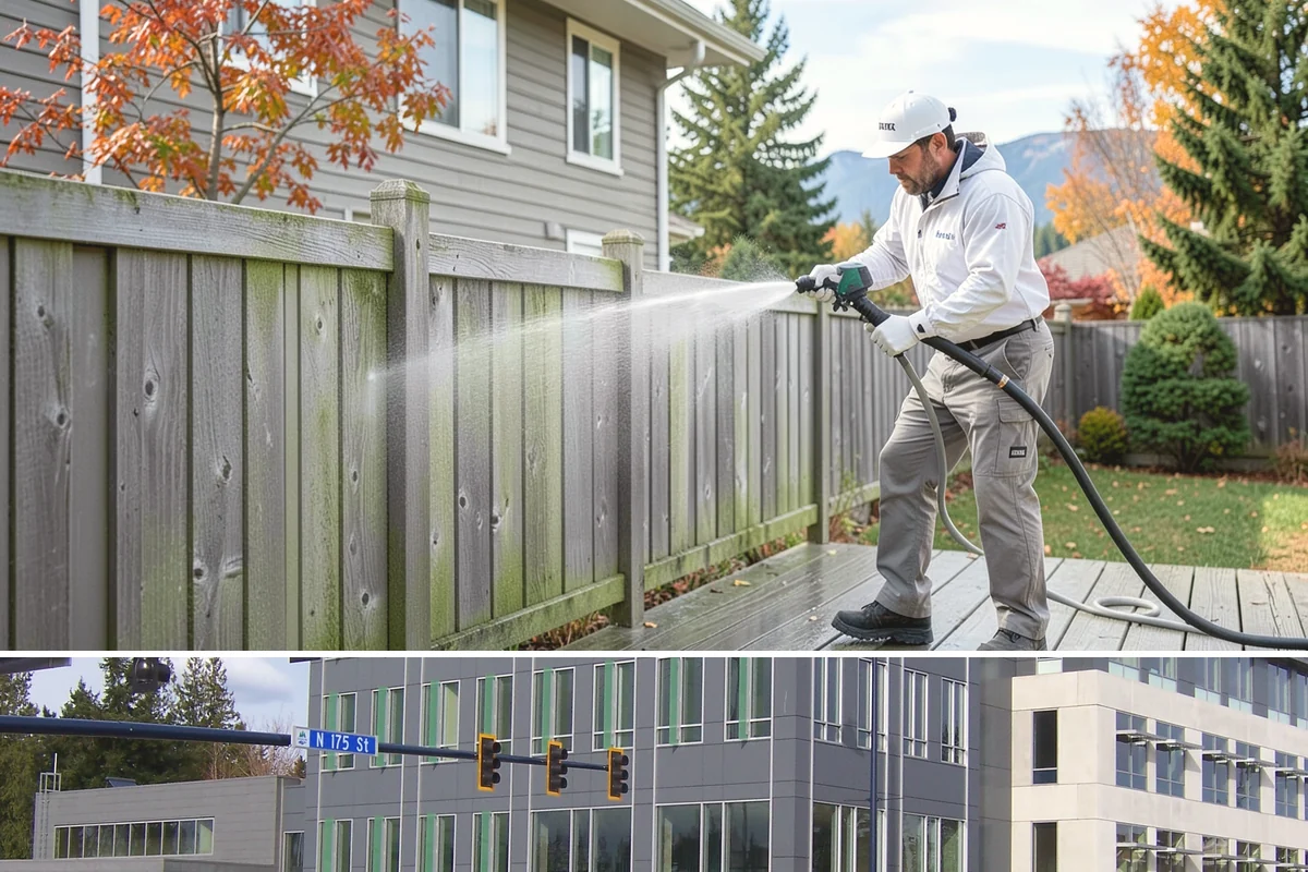 Foundation Cleaning in Shoreline, King County, WA - Late spring or summer is ideal so the foundation dries fully after clearing the mud and moss of winter.