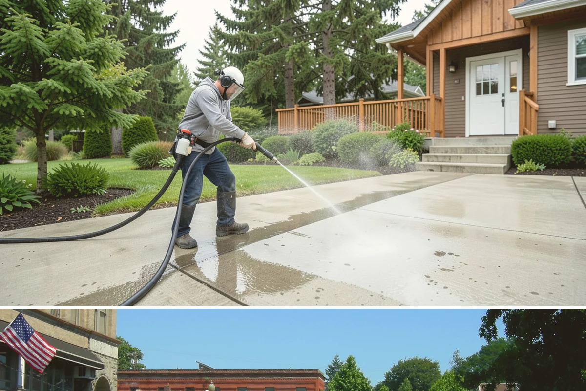 Foundation Cleaning in Snohomish, Snohomish County, WA - Late spring or summer is ideal so the foundation dries fully after clearing the mud and moss of winter.