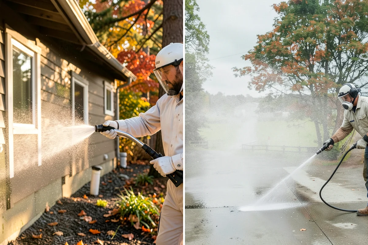 Foundation Cleaning in Snoqualmie, King County, WA - Inspect foundation type and note any cracks or damage