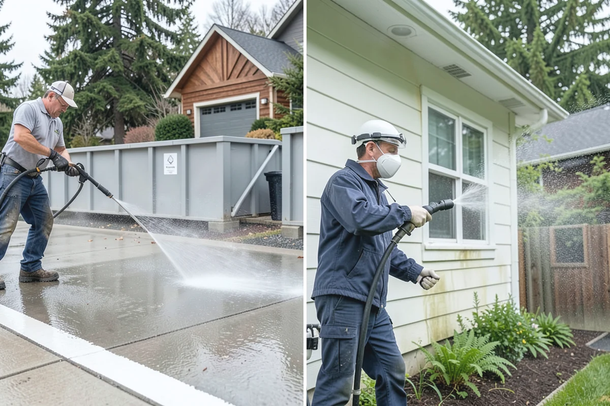 Foundation Cleaning in Sumner, Pierce County, WA - Inspect foundation type and note any cracks or damage