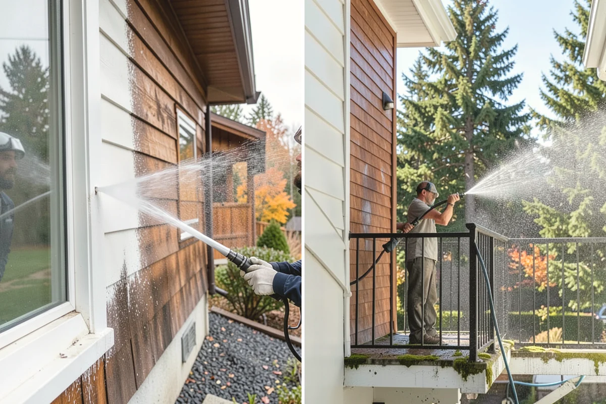Foundation Cleaning in Tacoma, Pierce County, WA - Inspect foundation type and note any cracks or damage