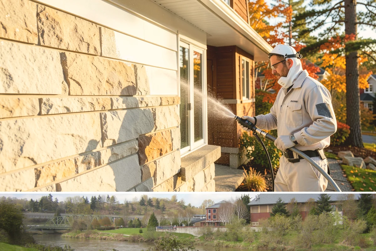 Foundation Cleaning in Tukwila, King County, WA - Late spring or summer is ideal so the foundation dries fully after clearing the mud and moss of winter.