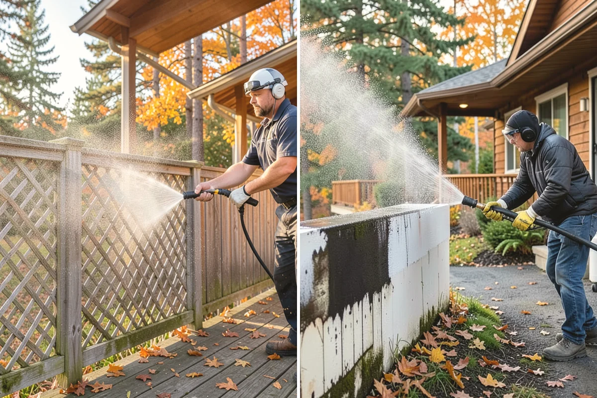 Foundation Cleaning in University Place, Pierce County, WA - Inspect foundation type and note any cracks or damage