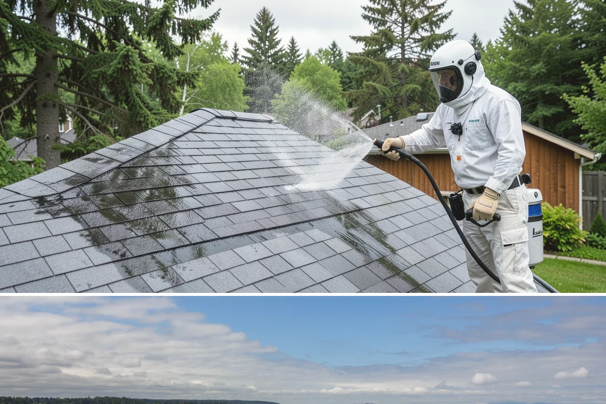 Foundation Cleaning in University Place, Pierce County, WA - Late spring or summer is ideal so the foundation dries fully after clearing the mud and moss of winter.