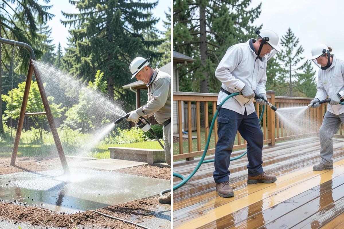 Foundation Cleaning in Wilkeson, Pierce County, WA - Inspect foundation type and note any cracks or damage