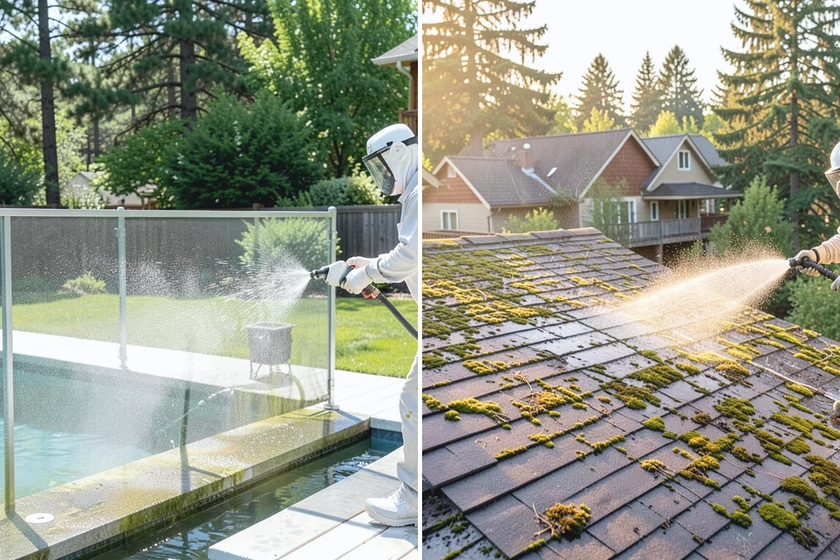 Fountain Cleaning in Auburn, King County, WA - Drain the basin and remove standing debris