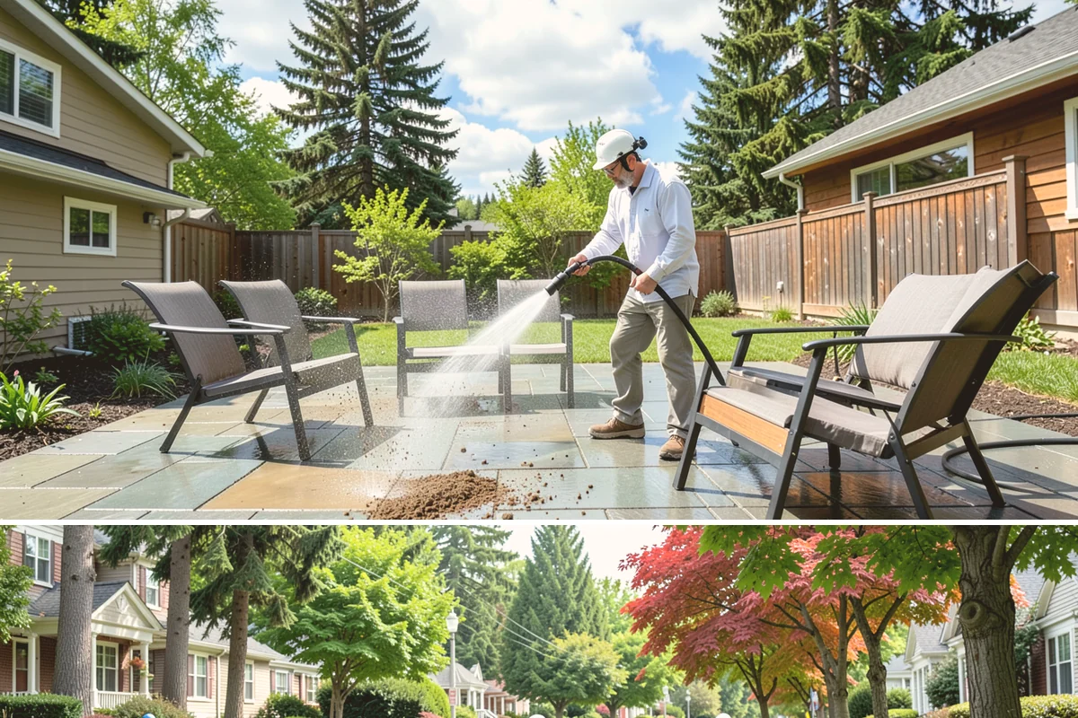 Fountain Cleaning in Beaux Arts Village, King County, WA - Clean fountains in spring before summer use and again in fall to clear algae before water sits through the wet season.