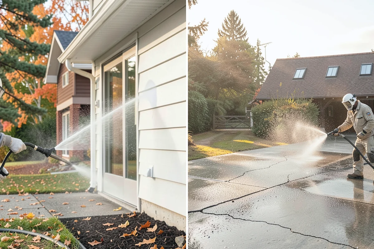 Fountain Cleaning in Bonney Lake, Pierce County, WA - Drain the basin and remove standing debris