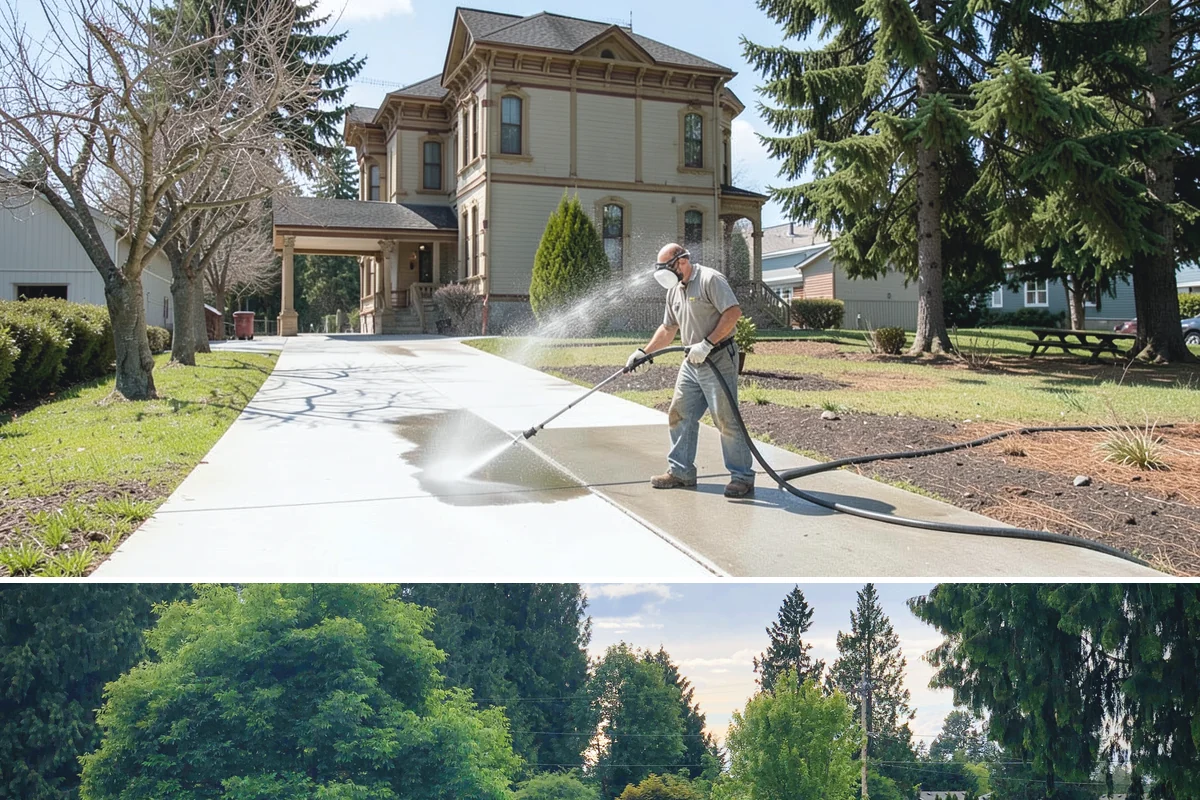 Fountain Cleaning in Bonney Lake, Pierce County, WA - Clean fountains in spring before summer use and again in fall to clear algae before water sits through the wet season.