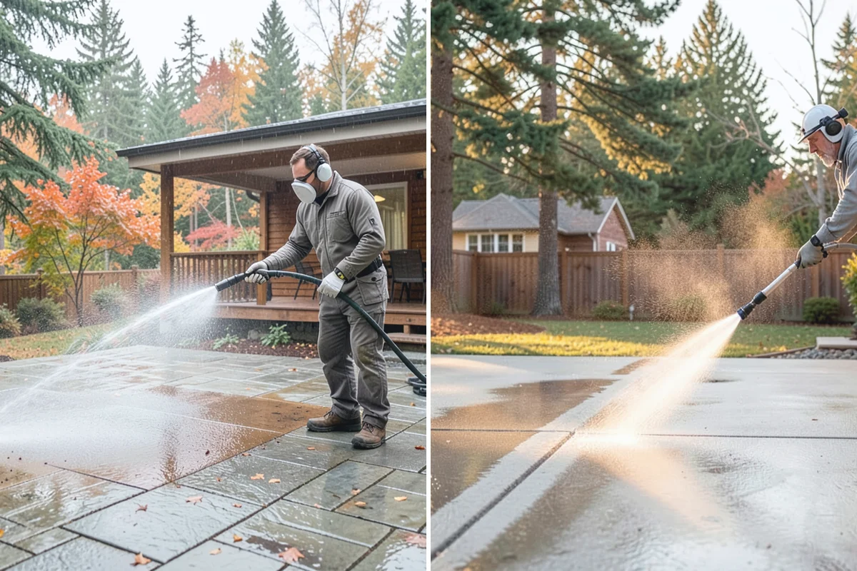 Fountain Cleaning in Buckley, Pierce County, WA - Drain the basin and remove standing debris