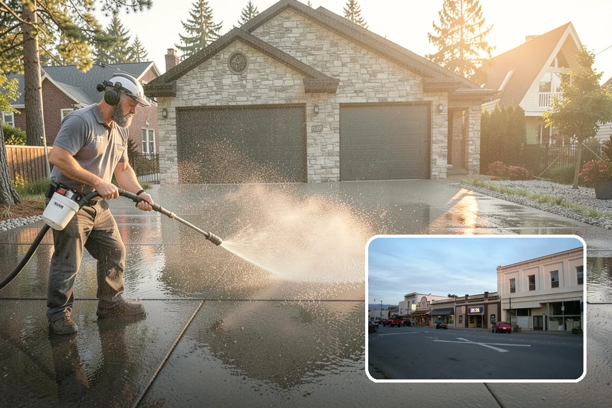 Fountain Cleaning in Burlington, Skagit County, WA - Clears algae and biofilm from basins and cascades