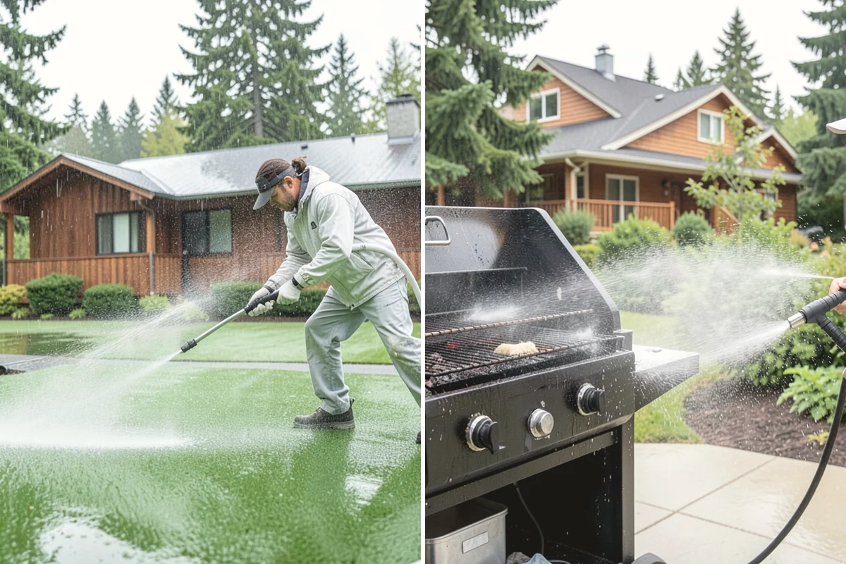 Fountain Cleaning in Burlington, Skagit County, WA - Drain the basin and remove standing debris