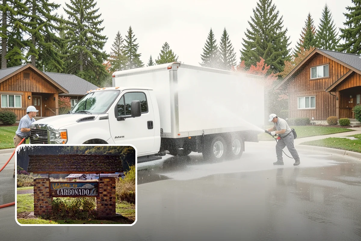 Fountain Cleaning in Carbonado, Pierce County, WA - Clears algae and biofilm from basins and cascades