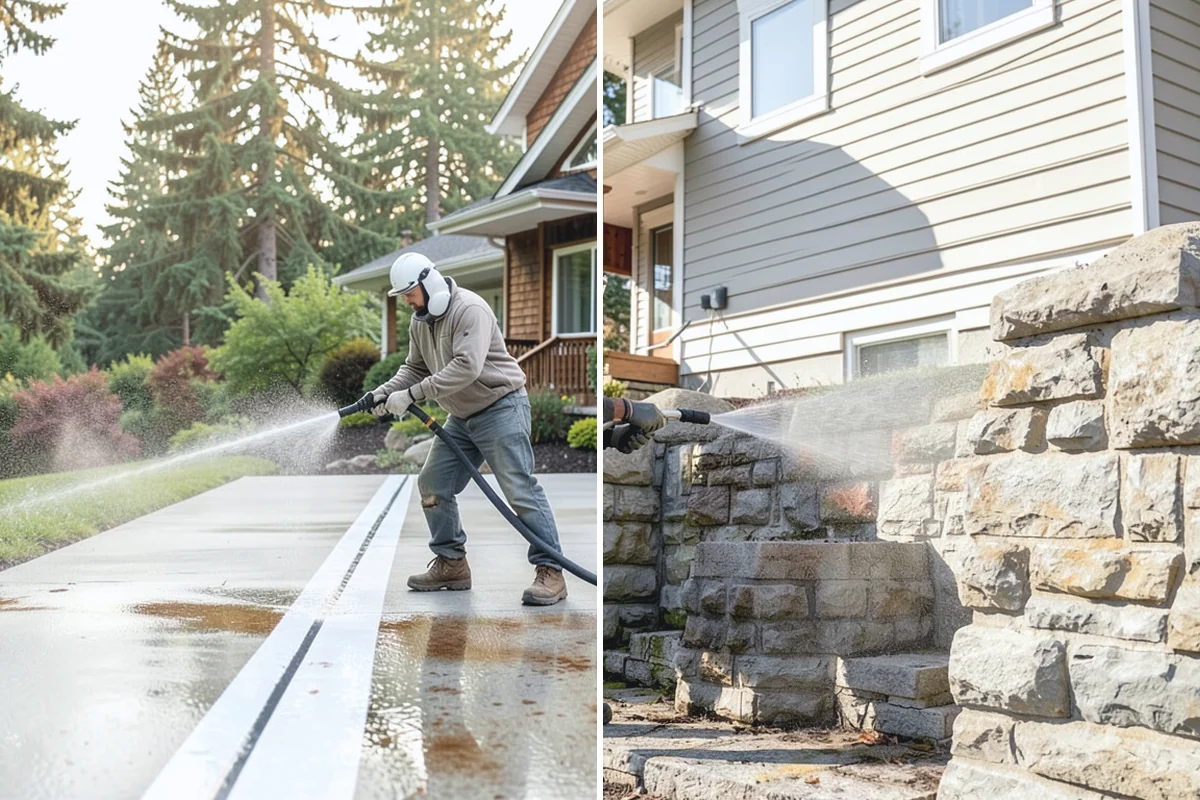 Fountain Cleaning in Coupeville, Island County, WA - Drain the basin and remove standing debris