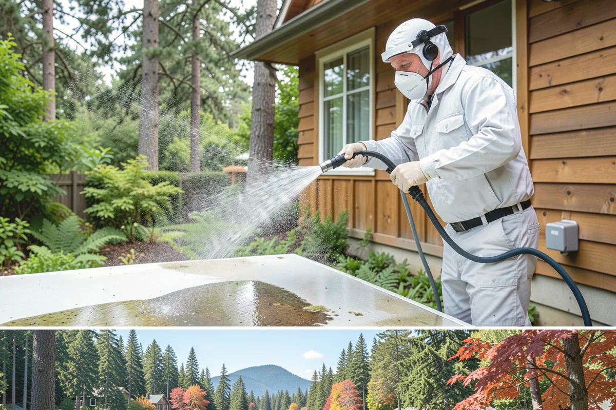 Fountain Cleaning in Covington, King County, WA - Clean fountains in spring before summer use and again in fall to clear algae before water sits through the wet season.
