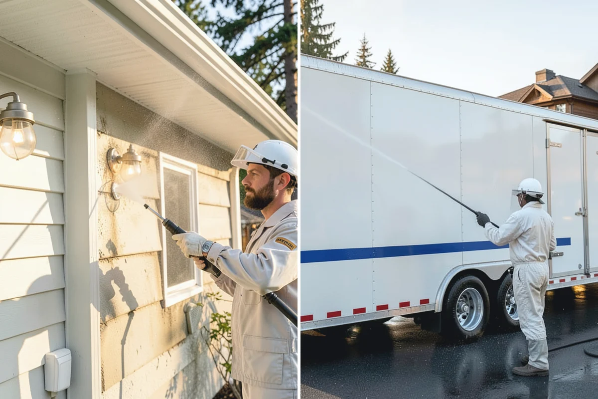Fountain Cleaning in Darrington, Snohomish County, WA - Drain the basin and remove standing debris