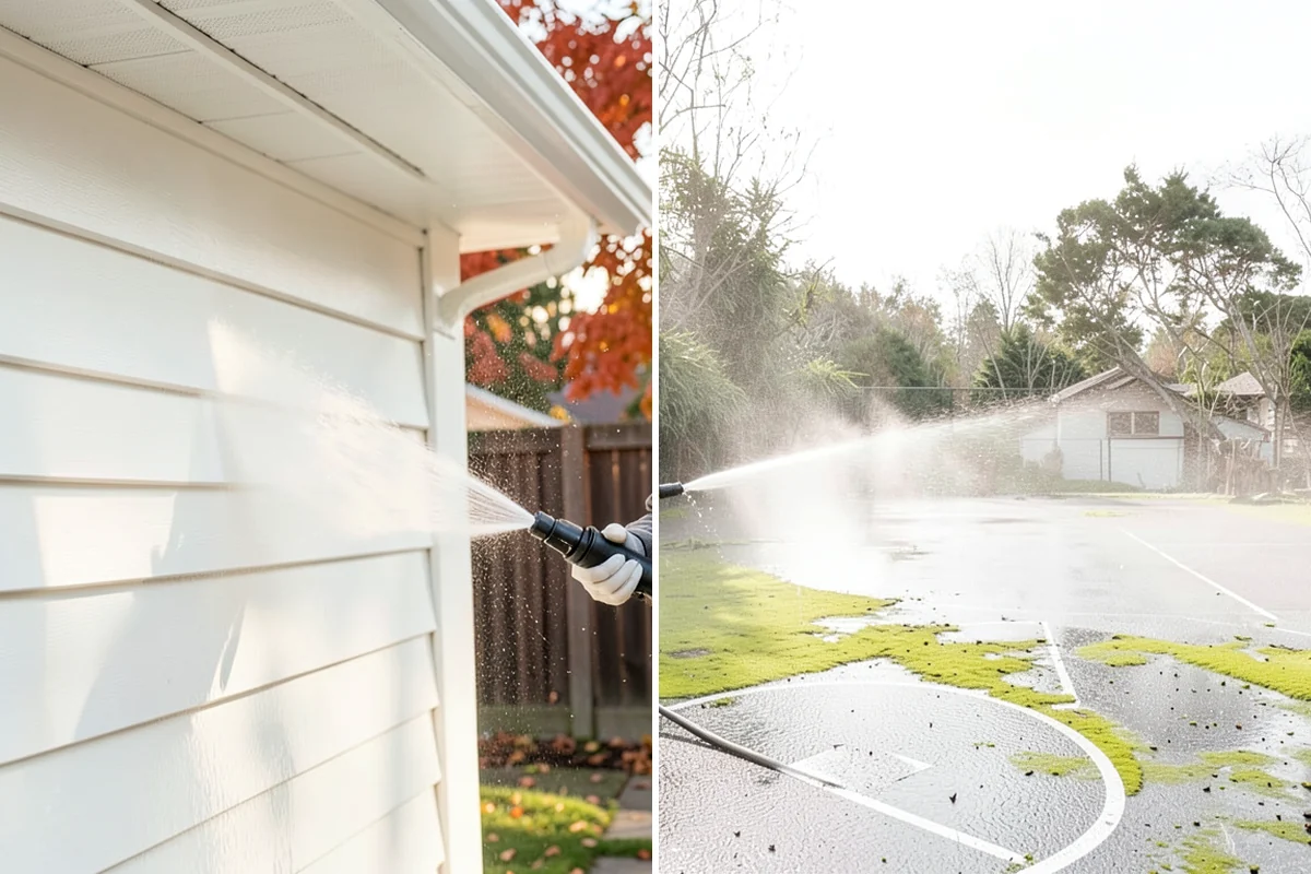 Fountain Cleaning in DuPont, Pierce County, WA - Drain the basin and remove standing debris