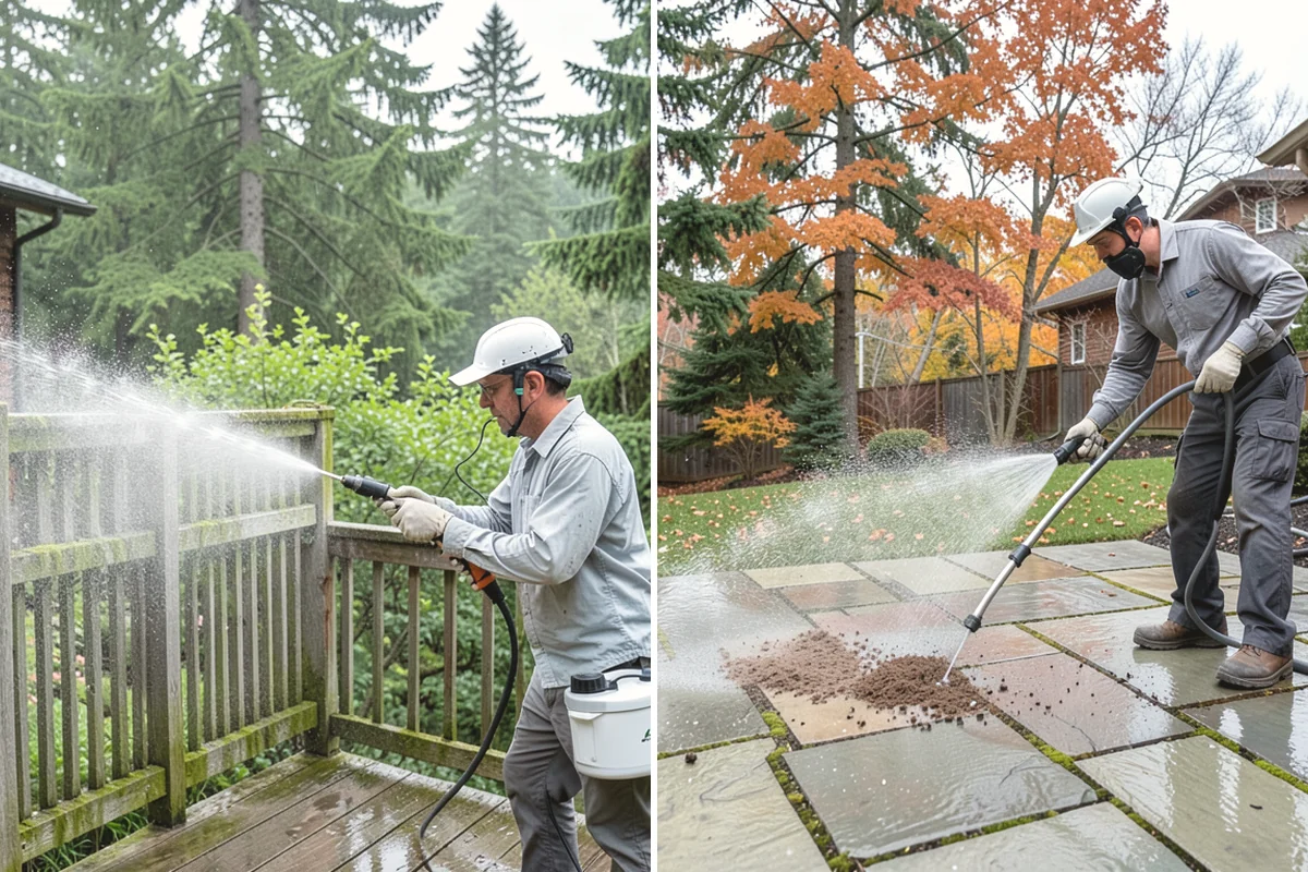 Fountain Cleaning in Duvall, King County, WA - Drain the basin and remove standing debris