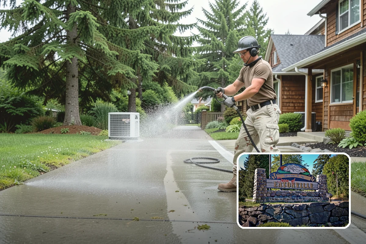 Fountain Cleaning in Eatonville, Pierce County, WA - Clears algae and biofilm from basins and cascades