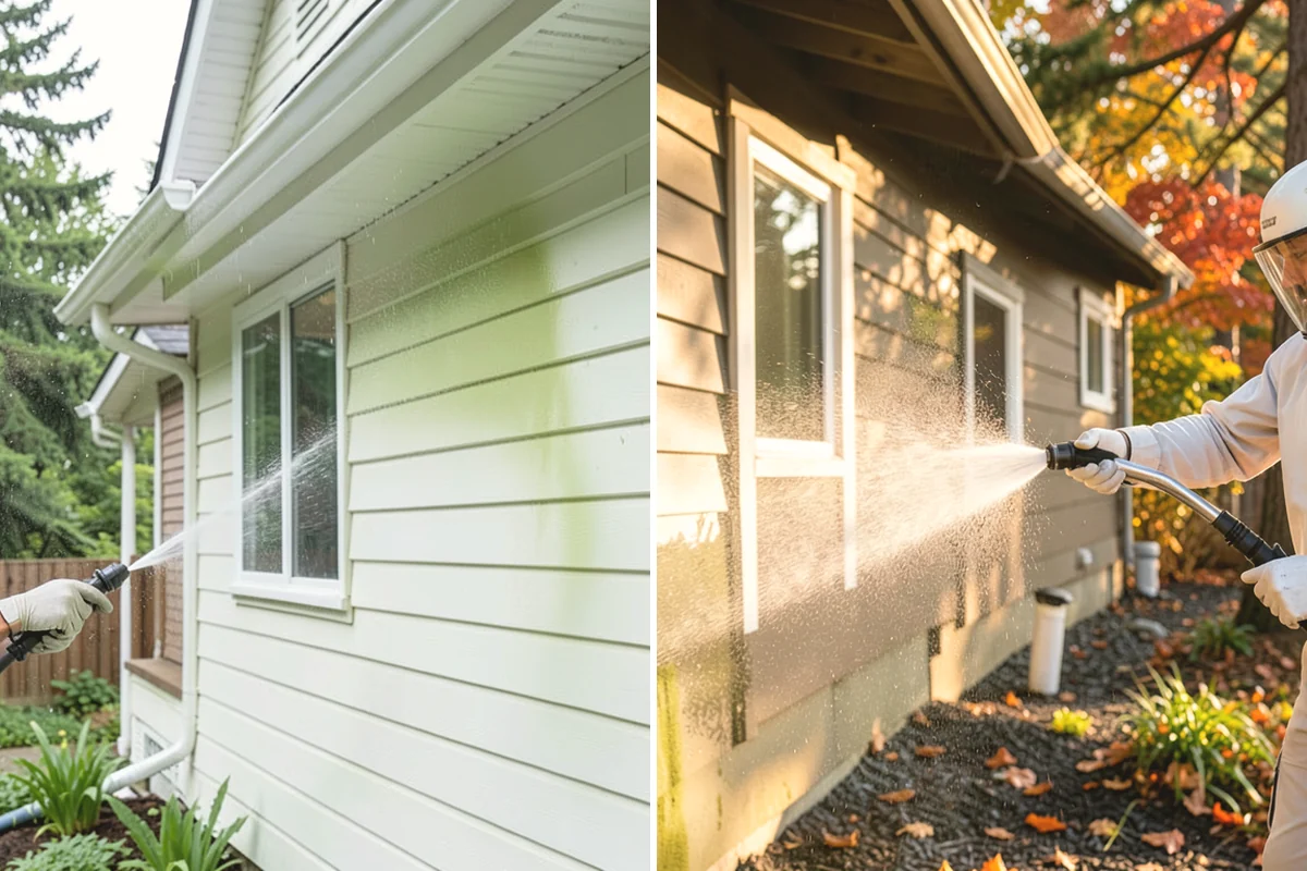 Fountain Cleaning in Edgewood, Pierce County, WA - Drain the basin and remove standing debris