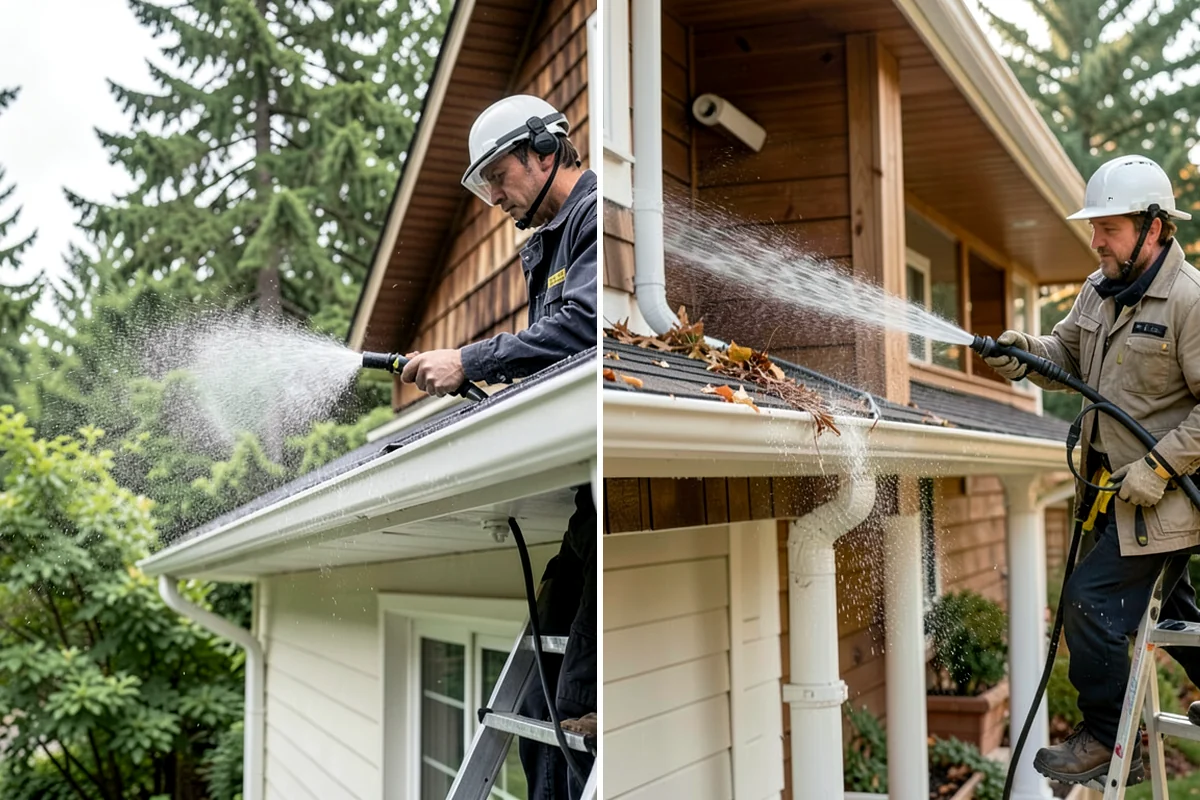 Fountain Cleaning in Enumclaw, King County, WA - Drain the basin and remove standing debris