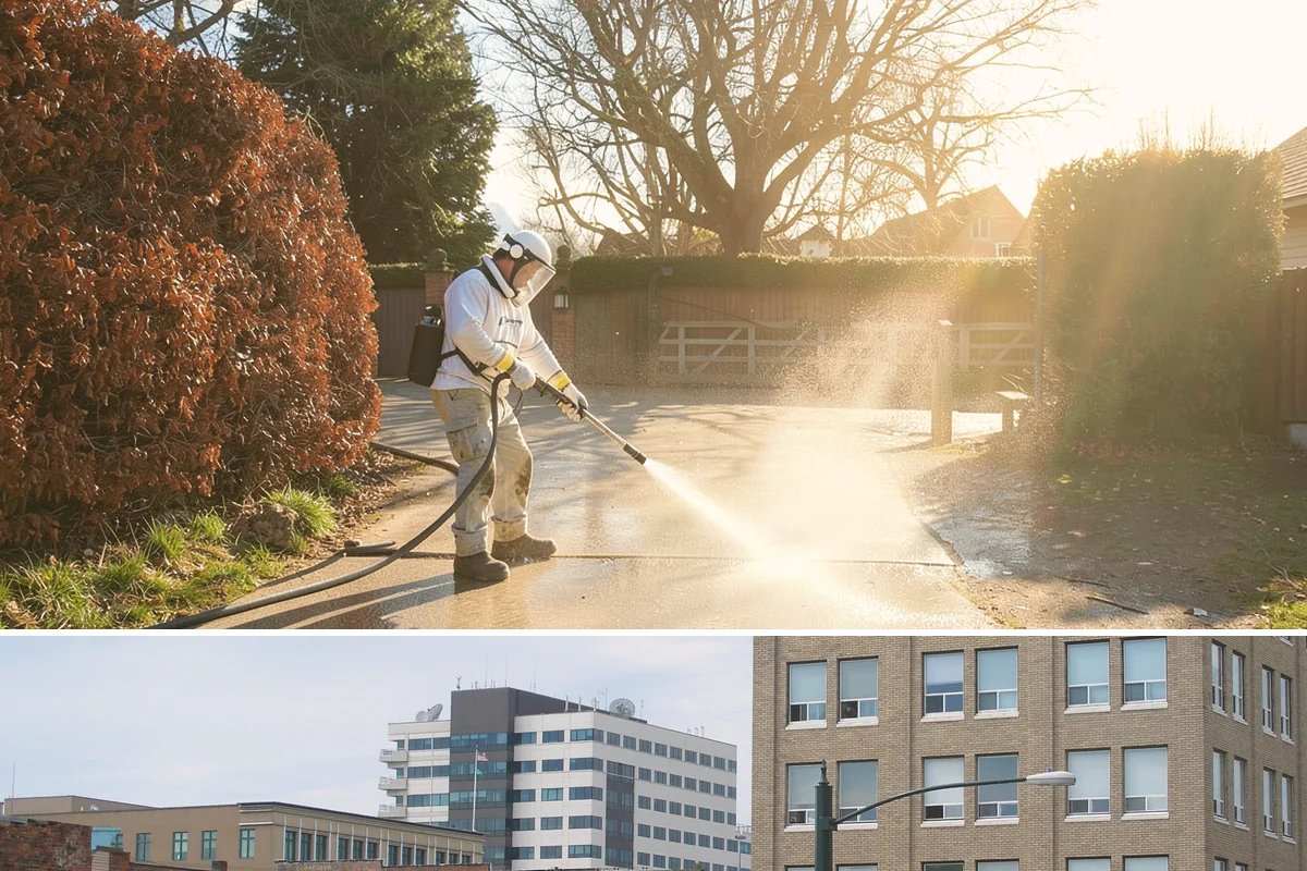 Fountain Cleaning in Everett, Snohomish County, WA - Clean fountains in spring before summer use and again in fall to clear algae before water sits through the wet season.