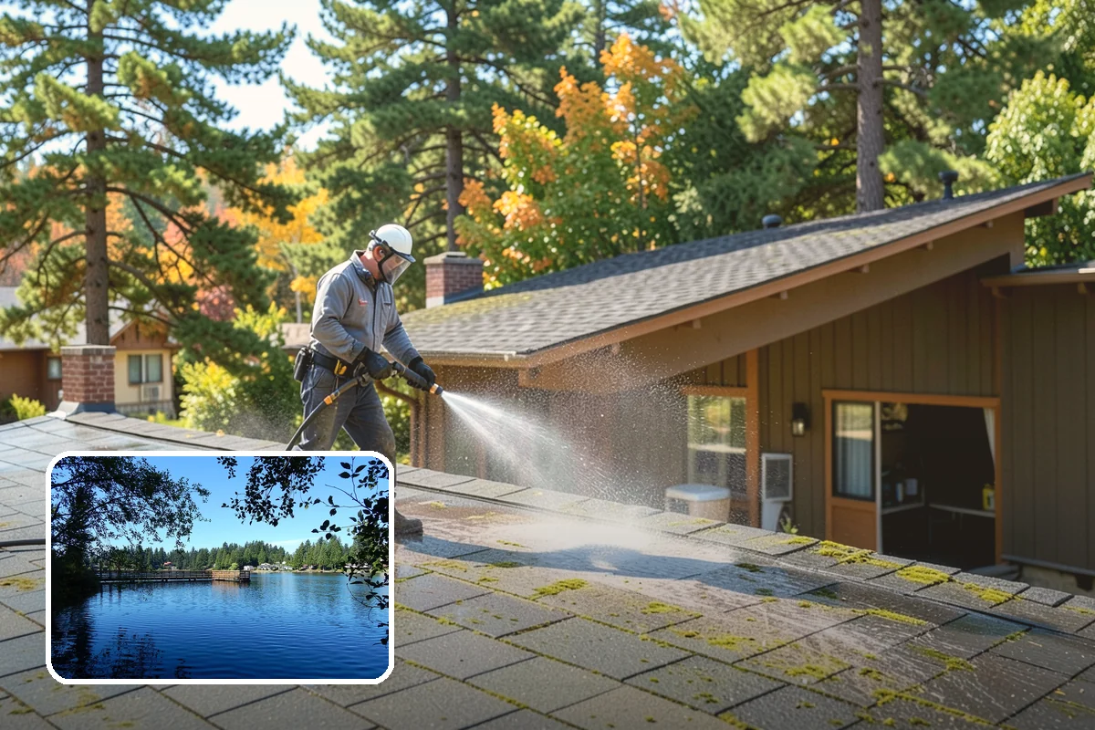 Fountain Cleaning in Federal Way, King County, WA - Clears algae and biofilm from basins and cascades