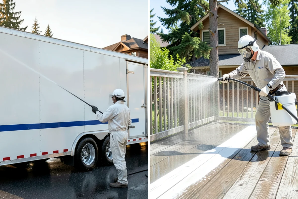 Fountain Cleaning in Federal Way, King County, WA - Drain the basin and remove standing debris